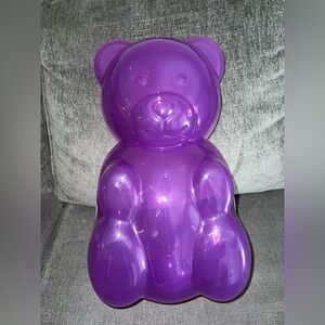 New Way to Celebrate 16” Valentine Purple Gummy Bear Container